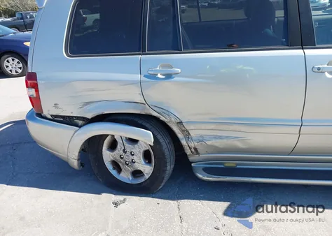 2004 Toyota Highlander Limited V6 from USA, damaged, VIN JTEDP21A140010960